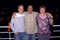 Aan boord van de Mare Australis op 29 maart 2007. Vlak voor vertrek uit Ushuaia (Argentinië) voor een boottrip van drie dagen via Kaap Hoorn naar Punta Arenas (Chili).Voor een grotere weergave en reactiemogelijkheid: klik hier